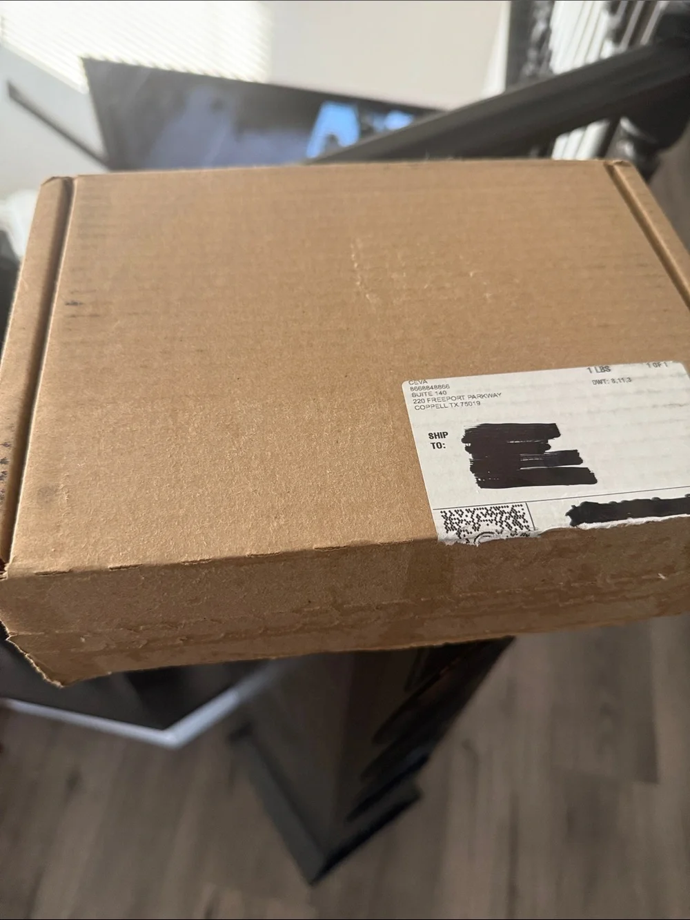 Louis Vuitton Orange Branded Gift Box with Logo